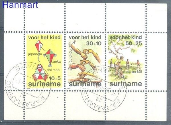 Znaczek Surinam 1984 Mi bl 39 Stemplowane
