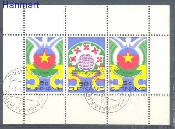 Znaczek Surinam 1985 Mi bl 40 Stemplowane