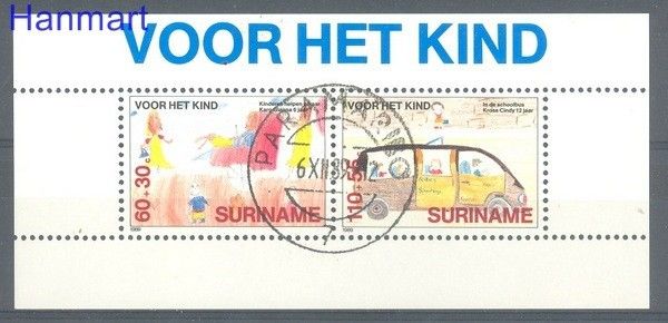 Znaczek Surinam 1989 Mi bl 52 Stemplowane