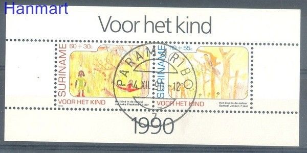 Znaczek Surinam 1990 Mi bl 54 Stemplowane