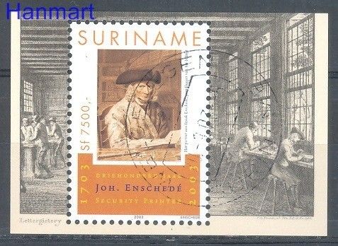 Znaczek Surinam 2003 Mi bl 90 Stemplowane