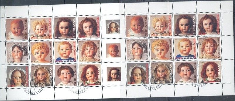 Znaczek Surinam 2003 Mi 1866-1877 Stemplowane