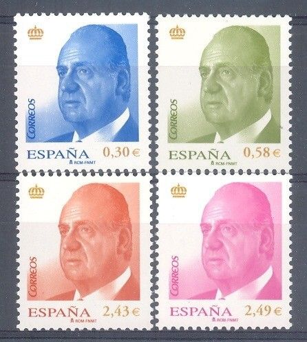 Znaczek Hiszpania 2007 Mi 4193-4196 Czyste **