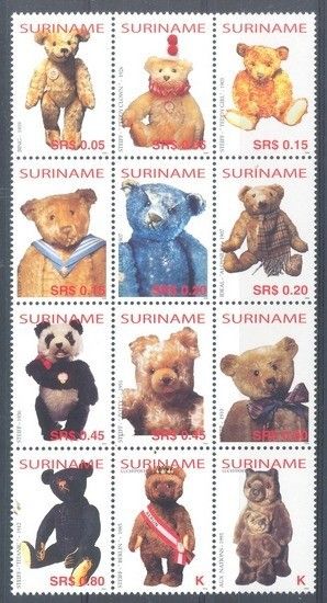 Znaczek Surinam 2004 Mi 1908-1919 Czyste **