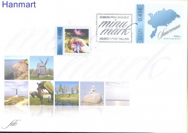 Znaczek Estonia 2012 Mi 721 FDC