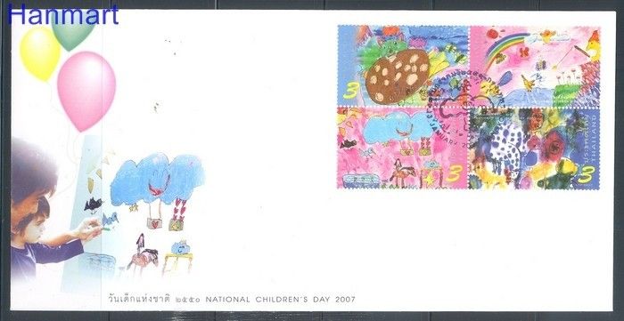 Znaczek Tajlandia 2007 Mi 2486-2489 FDC