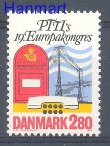 Znaczek Dania 1986 Mi 877 Czyste **