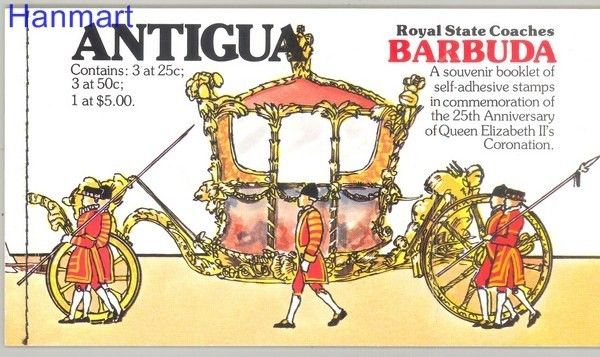 Znaczek Barbuda 1978 Mi 413-415 Czyste **