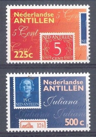 Znaczek Antyle Holenderskie 1998 Mi 980-981 Czyste **