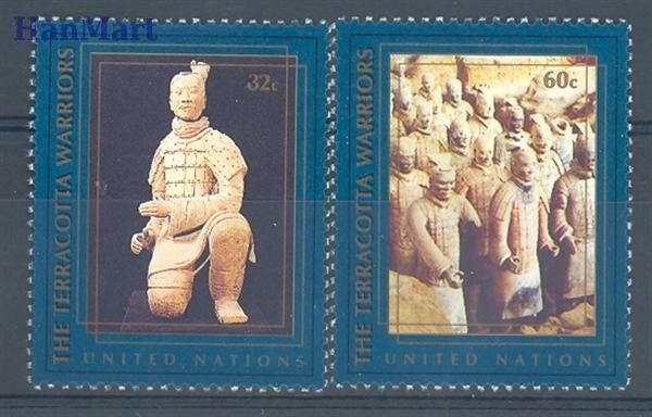 Znaczek Narody Zjednoczone Nowy Jork 1997 Mi 748-749 Czyste **