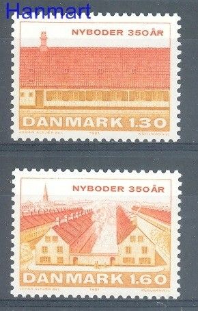 Znaczek Dania 1981 Mi 728-729 Czyste **