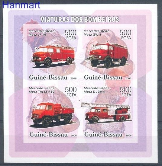 Znaczek Gwinea Bissau 2006 Mi ark 3354-3357B Czyste **