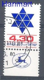 Znaczek Izrael 1980 Mi 821 Stemplowane