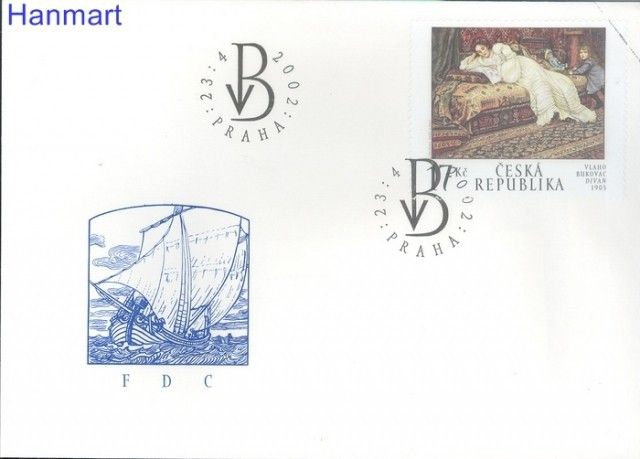 Znaczek Czechy 2002 Mi spe 318 FDC