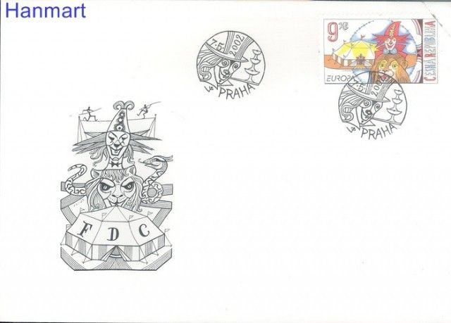 Znaczek Czechy 2002 Mi spe 319 FDC