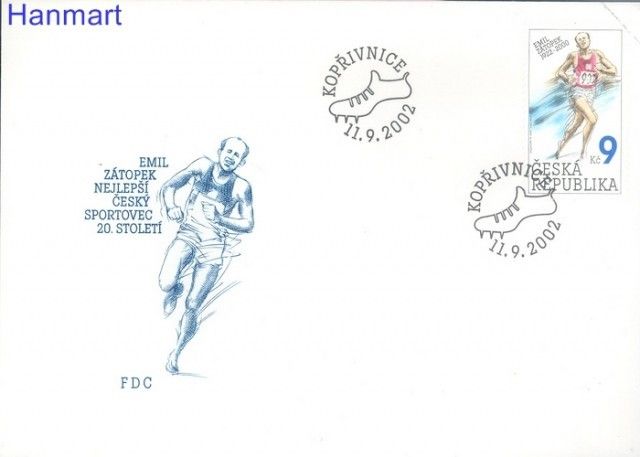 Znaczek Czechy 2002 Mi spe 331 FDC