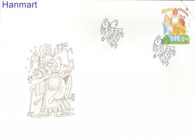 Znaczek Czechy 2002 Mi spe 335 FDC
