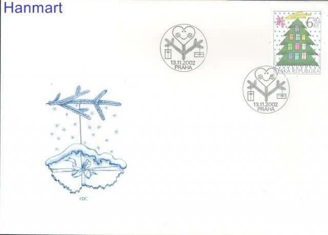 Znaczek Czechy 2002 Mi spe 336 FDC