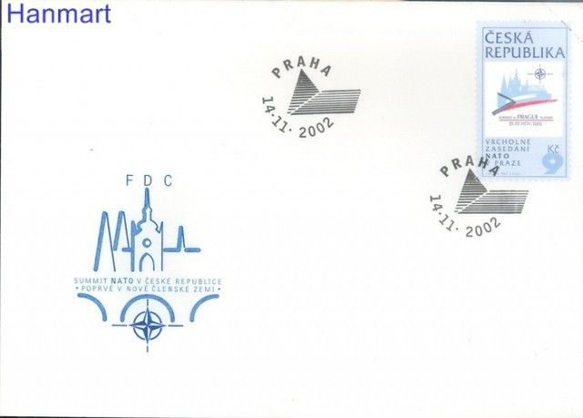 Znaczek Czechy 2002 Mi spe 337 FDC