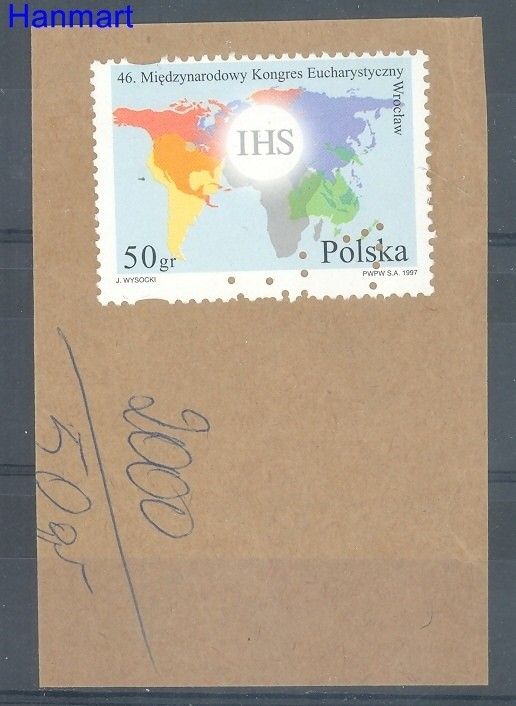 Znaczek Polska 1997 Mi 3649b Fi 3501 Czyste **
