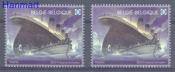 Znaczek Belgia 2012 Mi 4274-4275 Czyste **
