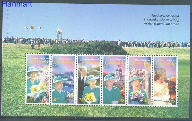 Znaczek Guernsey 2002 Mi h-blatt 74 Czyste **