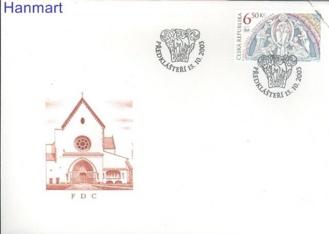 Znaczek Czechy 2003 Mi spe 370 FDC