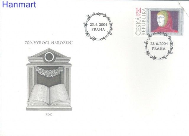 Znaczek Czechy 2004 Mi spe 403 FDC