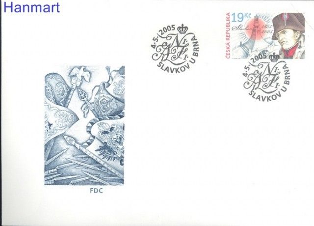 Znaczek Czechy 2005 Mi spe 434 FDC