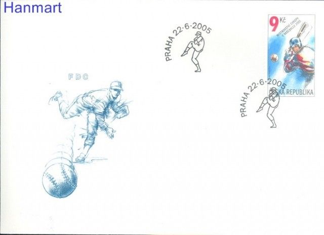Znaczek Czechy 2005 Mi spe 442 FDC