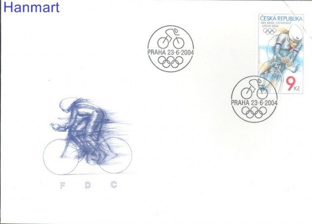 Znaczek Czechy 2004 Mi spe 404 FDC
