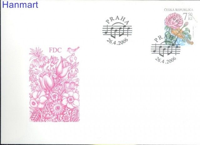 Znaczek Czechy 2006 Mi spe 471 FDC
