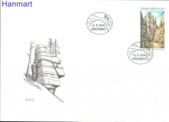 Znaczek Czechy 2006 Mi spe 480 FDC