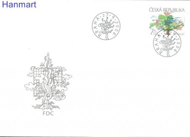 Znaczek Czechy 2006 Mi spe 488 FDC