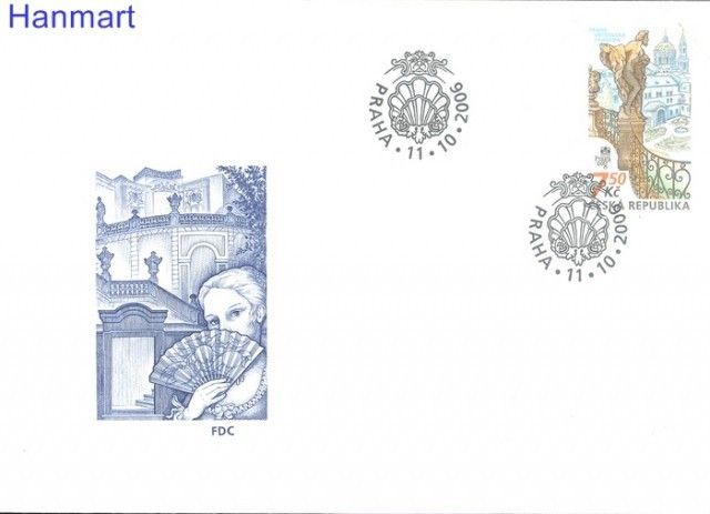 Znaczek Czechy 2006 Mi spe 491 FDC