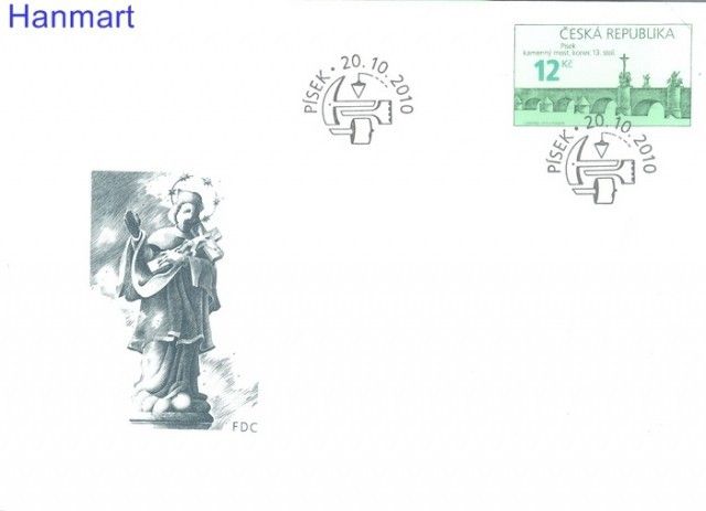 Znaczek Czechy 2010 Mi spe 656 FDC