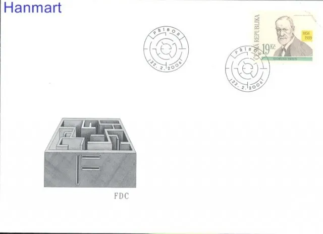 Znaczek Czechy 2006 Mi 464-466 FDC
