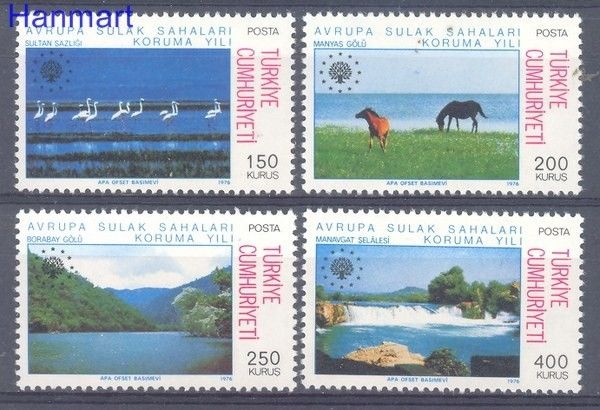 Znaczek Turcja 1976 Mi 2391-2394 Czyste **