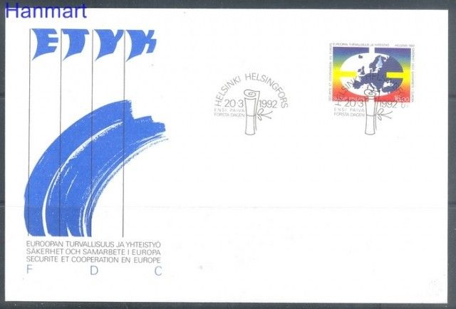 Znaczek Finlandia 1992 Mi 1166 FDC