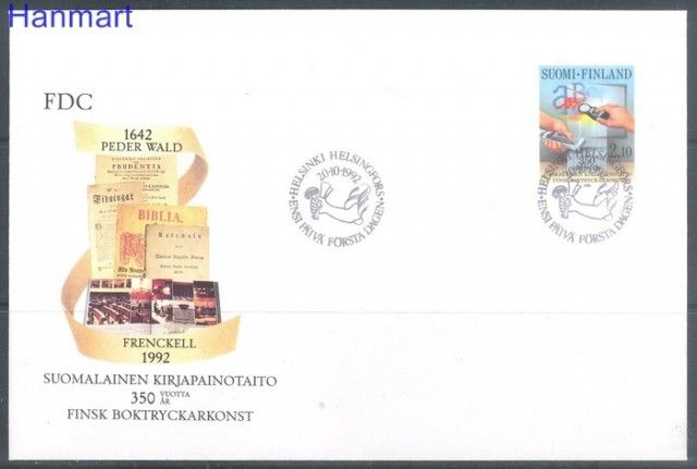 Znaczek Finlandia 1992 Mi 1194 FDC