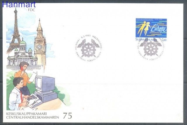 Znaczek Finlandia 1993 Mi 1197 FDC