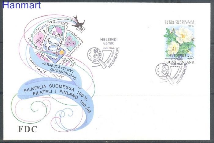 Znaczek Finlandia 1993 Mi 1208 FDC