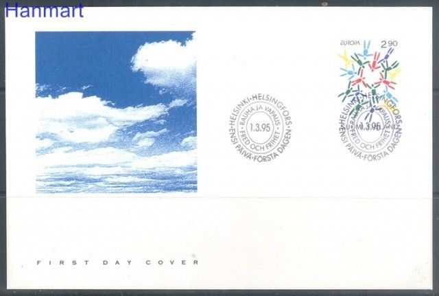 Znaczek Finlandia 1995 Mi 1295 FDC