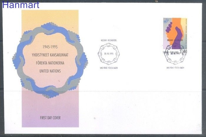 Znaczek Finlandia 1995 Mi 1316 FDC