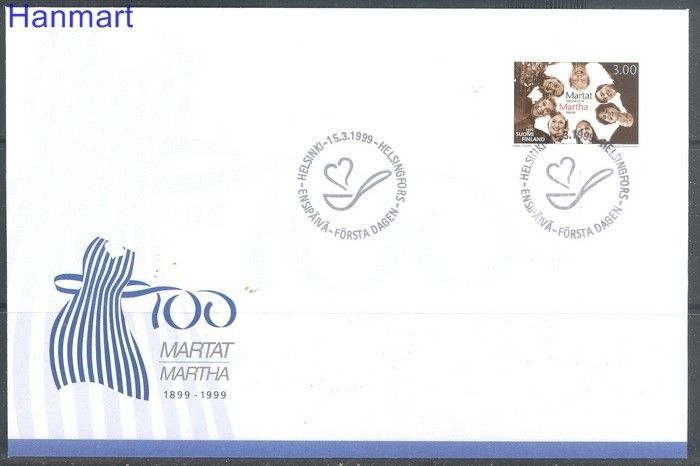 Znaczek Finlandia 1999 Mi 1473 FDC