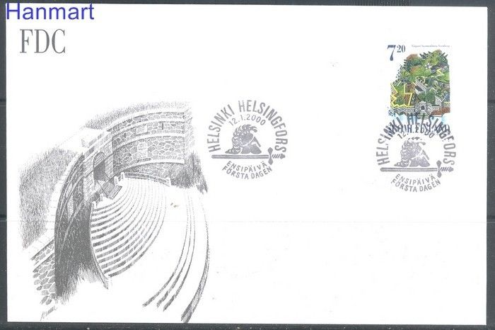 Znaczek Finlandia 2000 Mi 1517 FDC