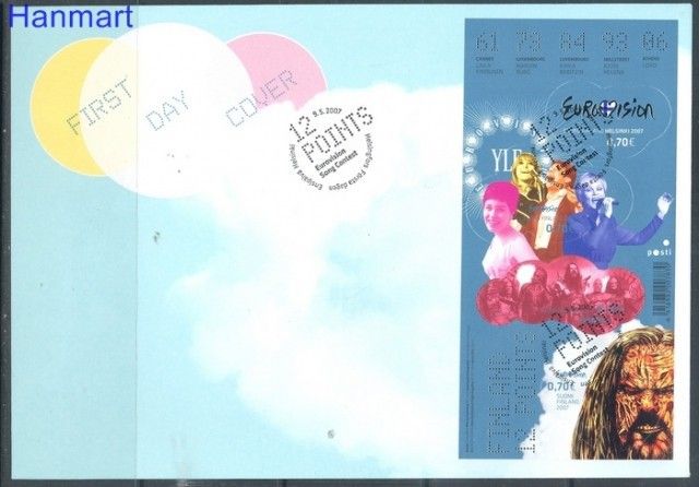 Znaczek Finlandia 2007 Mi bl 44 FDC