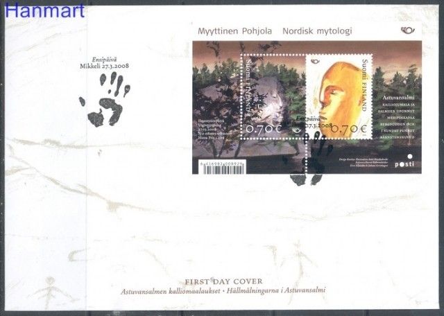 Znaczek Finlandia 2008 Mi bl 49 FDC
