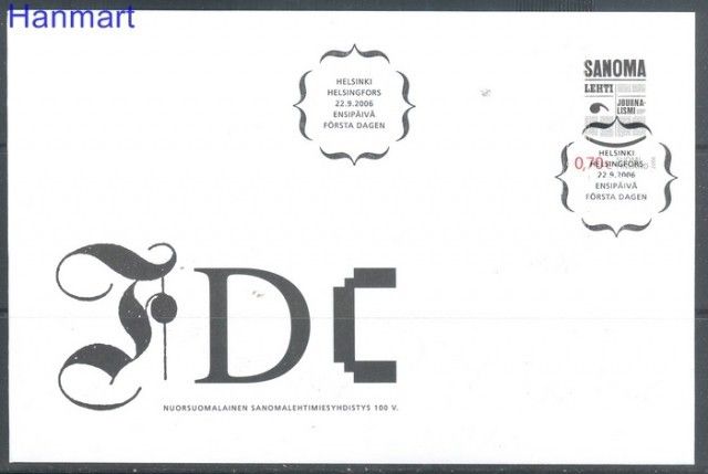 Znaczek Finlandia 2006 Mi 1820 FDC