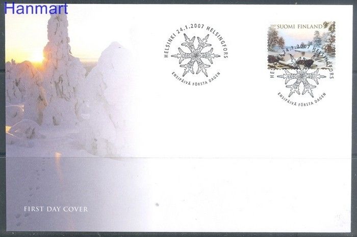 Znaczek Finlandia 2007 Mi 1827 FDC